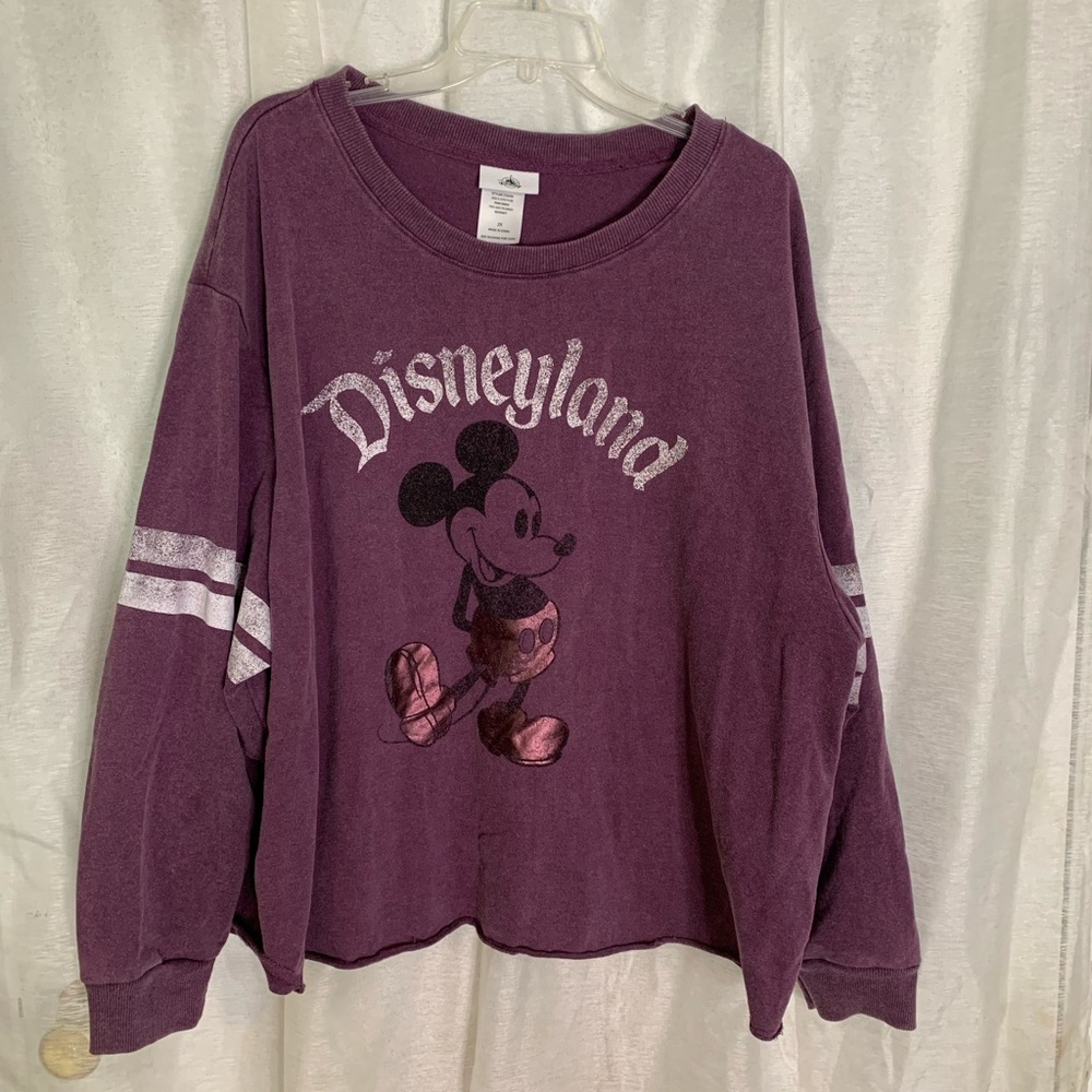 Disney pullover sweater, purple